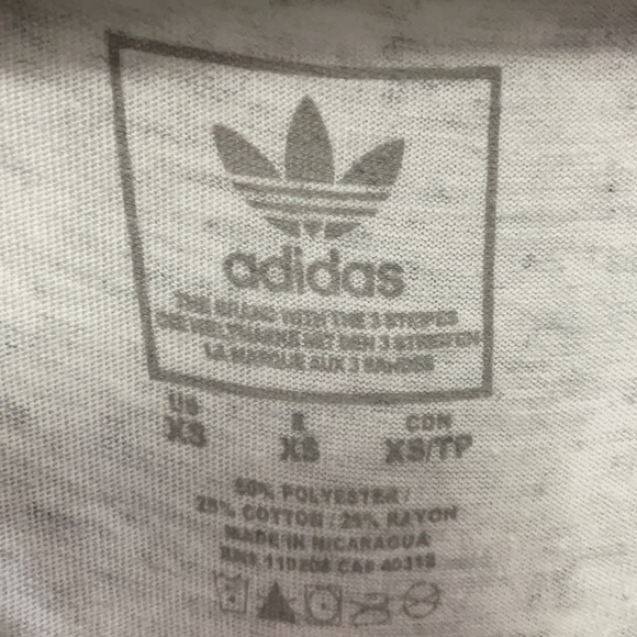 Adidas Trefoil Women American Flag Logo Tee - Picture 3 of 3